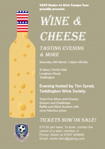 Cheese and Wine Flyer