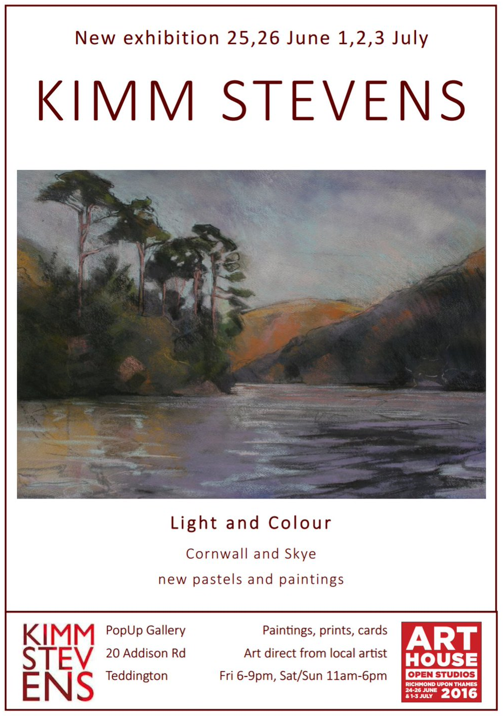Kimm Stevens Art Exhibition