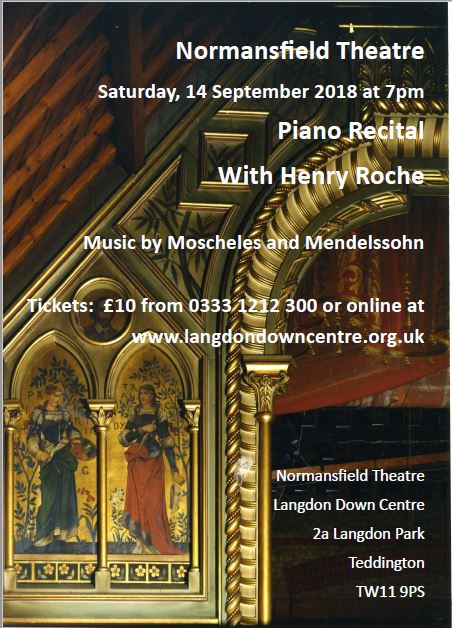 Piano Recital with Henry Roche