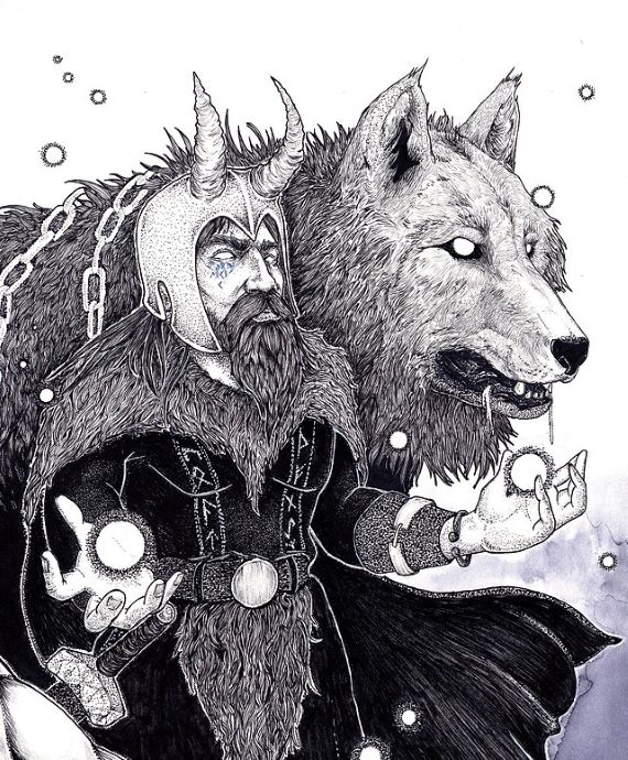 LOKI and Nordic Myths in Comics Illustration (10yrs+)