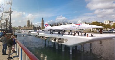 CAMPAIGN FOR ‘FLOATING’ CONCORDE ON THE THAMES