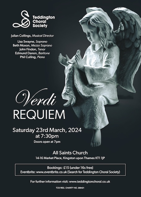 Teddington Choral Society Concert: Verdi Requiem