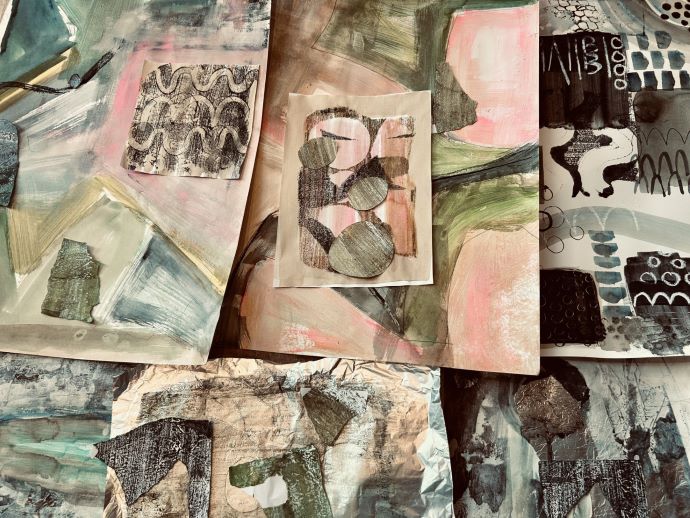 Mixed Media:  Find Your Creative Voice - 5 week course