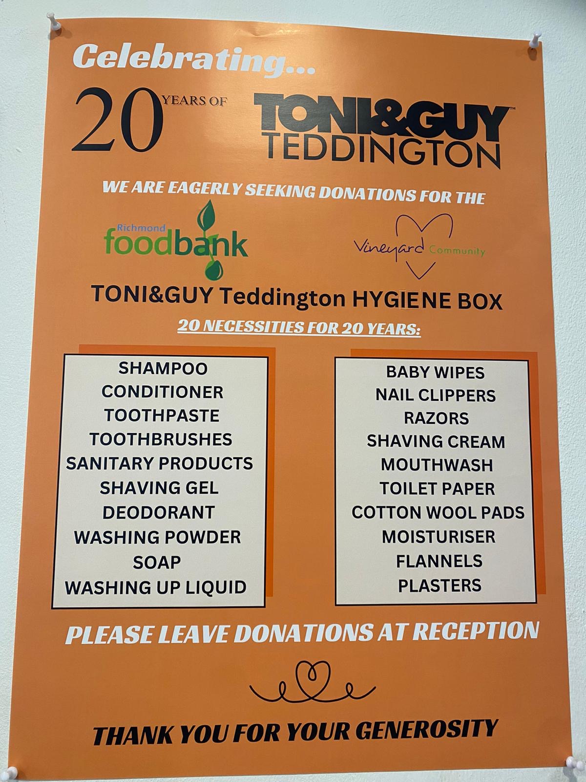 TONI&GUY Teddington Hygiene Box