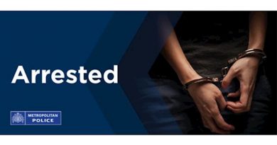 MAN ARRESTED IN TEDDINGTON FOR DOMESTIC VIOLENCE