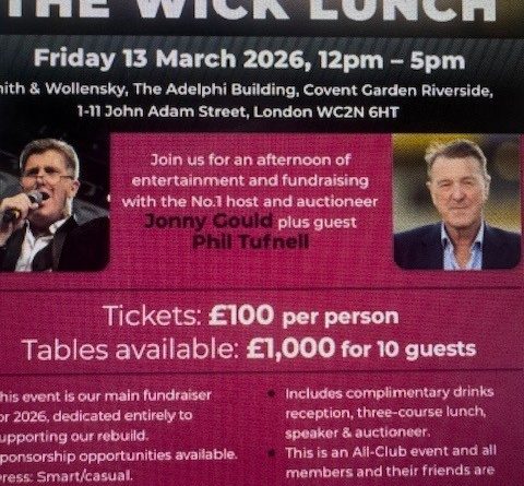 BIG FUNDRAISER FOR BURNED DOWN CRICKET PAVILION