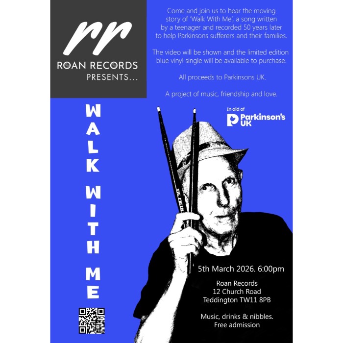 In Aid of Parkinsons UK - \\\\\\\'Walk With Me\\\\\\\'  at Roan Records