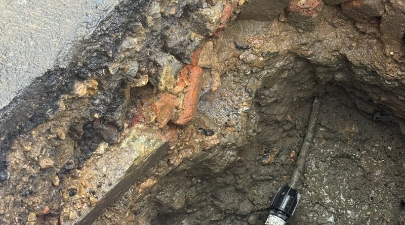 MORE HOLES IN THE ROAD IN TEDDINGTON…..