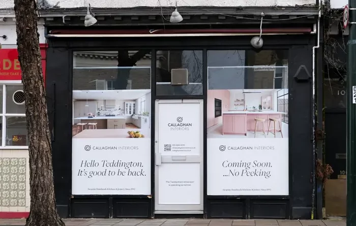 INTERIOR DESIGN SHOP RETURNS TO TEDDINGTON