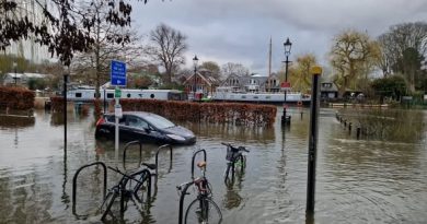 TWICKENHAM UNDERWATER (Photo Special by Cathy Cooper)