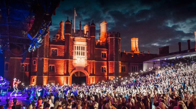 HISTORIC ROCK STARS TO APPEAR AT HENRY V111’S HAMPTON COURT PALACE THIS SUMMER