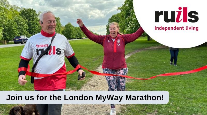 RUN YOUR OWN MARATHON TO SUPPORT LOCAL CHARITY RUILS