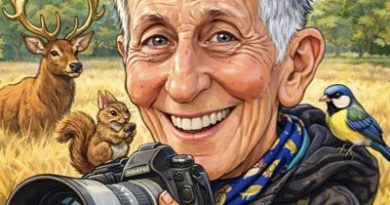 THE WOMAN BEHIND THE LENSE IN BUSHY PARK – SUE LINDENBERG