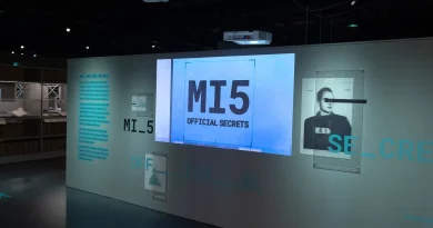 OFFICIAL SECRETS OF MI5 EXHIBITION AT KEW SHORTLISTED FOR AWARD