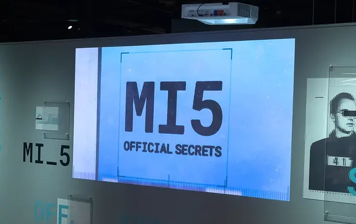 OFFICIAL SECRETS OF MI5 EXHIBITION AT KEW SHORTLISTED FOR AWARD