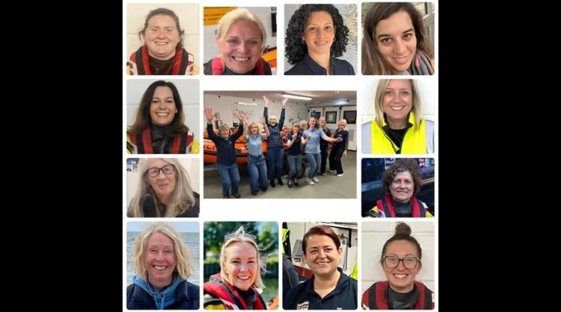 TEDDINGTON’S RNLI CHALKS UP TWENTY WOMEN VOLUNTEERS