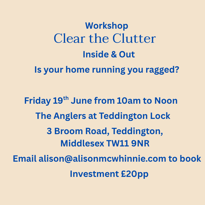 Clear the Clutter Workshop