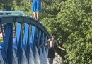 TEDDINGTON LOCK INSTALLS SAFETY SPEAKER TO WARN AGAINST RIVER JUMPING
