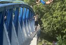 RNLI WARNING OVER TEDDINGTON BRIDGE-LEAPING
