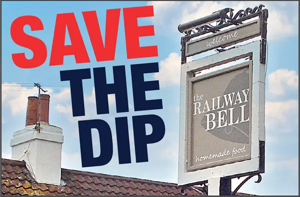 HAMPTON’S HISTORIC RAILWAY ‘THE DIP’ BELL IS SAVED
