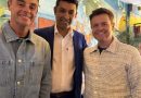 ANT & DEC FILMING AT TEDDINGTON’s ROOTS RESTAURANT