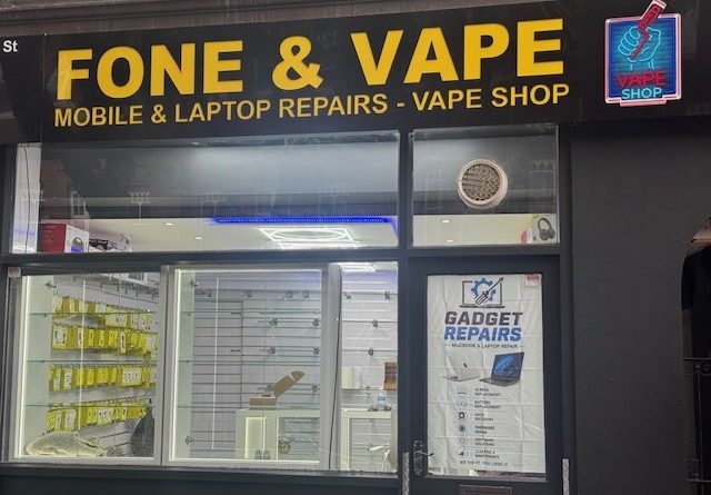 TEDDINGTON’S HIGH STREET FONE & VAPE SHOP DUE TO OPEN TOMORROW