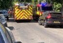 TWENTY FIVE FIVE FIRE FIGHTERS ATTEND TEDDINGTON HOUSE BLAZE