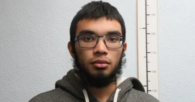 MAN, AGED 18, FOUND GUILTY AT KINGSTON CROWN COURT OF COLLECTING MATERIAL FOR TERRORIST GROUP