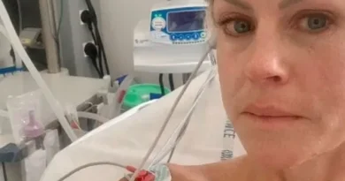 FORMER SKI CHAMPION IN HOSPITAL