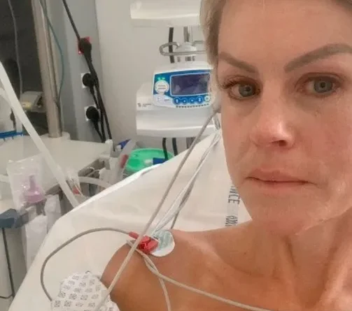FORMER SKI CHAMPION IN HOSPITAL