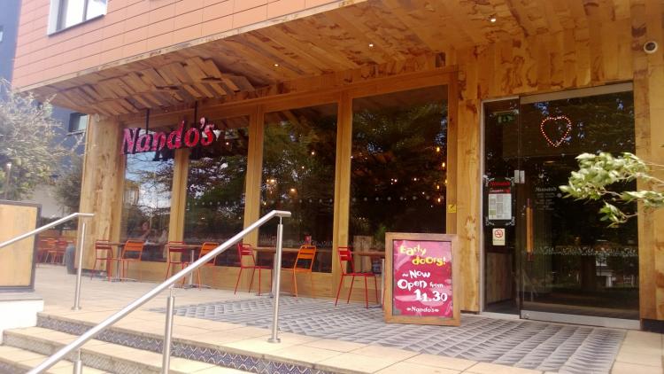NANDO’S IN TEDDINGTON CLOSES FOR REFURB