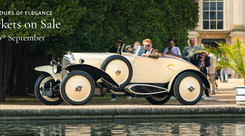 RARE COLLECTORS CARS ON DISPLAY AT HAMPTON COURT PALACE