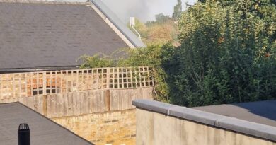TWO FIRE CREWS TACKLE MASSIVE PAPER BLAZE IN TWICKENHAM