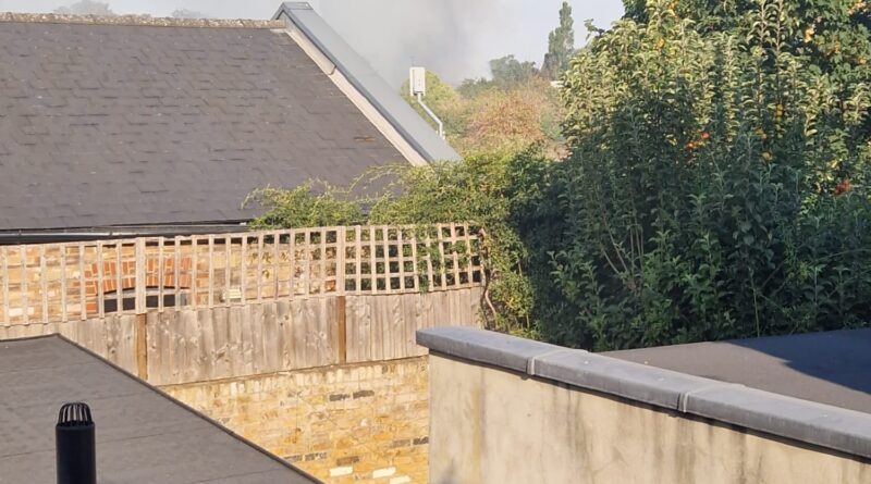 TWO FIRE CREWS TACKLE MASSIVE PAPER BLAZE IN TWICKENHAM