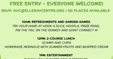 BRIGHTEN UP YOUR SUMMER BY JOINING THE ELLERAY CENTRE PARTY