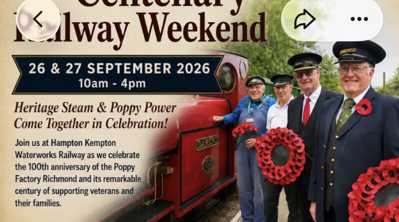 CELEBRATE STEAM AND POPPY POWER