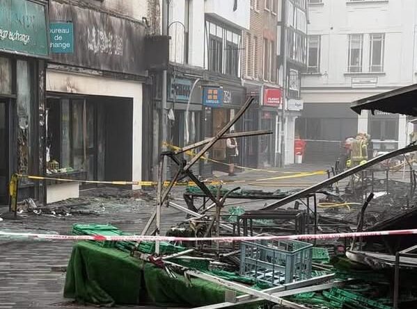 POLICE SUSPECT ARSON AS CAUSE OF KINGSTON MARKET FIRE