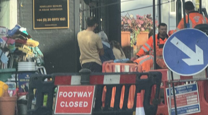 ROADWORKS CAUSE CHAOS IN TEDDINGTON HIGH STREET