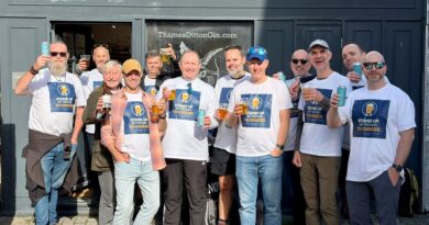TEDDINGTON CANCER-SUFFERER RAISES NEARLY £2000 ON LOCAL BREWERY ‘CRAWL’