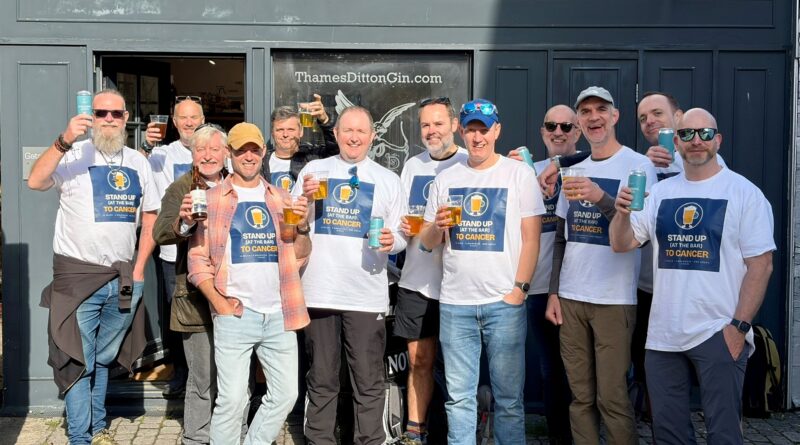 TEDDINGTON CANCER-SUFFERER RAISES NEARLY £2000 ON LOCAL BREWERY ‘CRAWL’