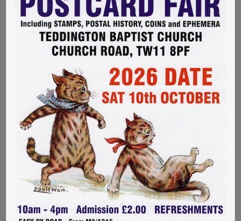 POSTCARDS FROM THE PAST AT TEDDINGTON FAIR