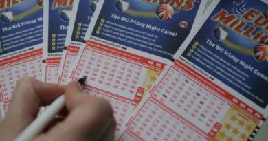 IT IS NOT YOU! LOTTO WINNER COMES FORWARD WITH £1M TICKET