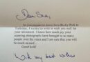 BUSHY PARK’S ‘PHOTO QUEEN’ RECEIVES LETTER FROM…….HER MAJESTY THE QUEEN